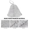 4pcs Absorbent Felt Shower Cap Women Bath Robe Spa Hat Hair Accessory for Women Mens Spa Robe Sauna Cap Lady Salon Hat Bath House Hat Mens Hats Swimming Cap Miss Washable view 2