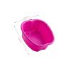 AMOBON Foot Soaking Bath Basin: Plastic Foot Spa Basin for Soaking Feet - Foot Soaking Tub with Massage Dots - Roomy Foot Soak Bucket for Water Spa and Foot Massage (Purple) view 3