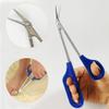 Long Handle Toenail Scissors for Adult Seniors & Easy Reach Long Handled Clipper for Thick Toe Nail with Ingrown Toenail File view 4