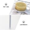 1pc Double Sided Bath Brush Shower Back Brush Body exfoliator Brush Cleaning Massage Scrubber Body wash Sponge Unisex Bath Men and Women Long loofah pbt view 3