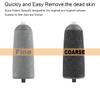10 Pack Replacement Rollers Compatible with Finishing Touch Flawless Pedi Electric Tool File Include 2 Cleaning Brush (5 Black Coarse&5 Gray Fine) view 4