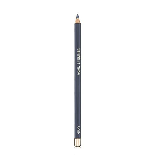 MODE Gray Eyeliner Pencil Line, Shape, Define Eyes, Brows, Nourishing Matte Color, Aloe Vera Natural Skincare, Sustainable Wood Eye Liner, Cruelty Free, Vegan, Made in USA
