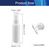 Aicosineg 20Pcs 60ml Pastic Fine Mist Spray Reusable Empty Bottle 2.03oz Spray Bottles Atomizer Pumps Refillable Bottle Plastic Bottle Small Refillable Liquid Containerfor Travel Essential Oils White view 3
