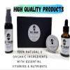 Cut Throat Beard Care Kit for Men - Ultimate Beard Grooming Kit includes Beard Brush, Wood Beard Comb, Beard Balm, Beard Oil, Beard & Mustache Scissors, Straight Razor and Travel Bag view 2