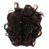Beaupretty Gorgeous Curly Wig Hair Accessory for Cosplay and Daily Wear Stylish Updo Bun Natural Looking Synthetic Hair for Parties Celebrations and Events view 1