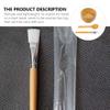 3pcs Facial Care Tools Skin Care Mixing Bowl Face Mask Bowl Facial Mask Mixing Bowl Bamboo Mask Bowl Brush Face Mask Mixing Tool Diy Facemask Mixing Tool Mask Beauty Tool view 3