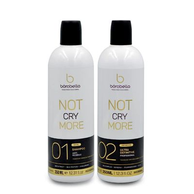 Kit Borabella Progressive Brush No More Cry Professional Treatment 2x350 ml/2x11.8 fl.oz
