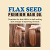 Difeel Premium Natural Hair Oil - Flax Seed Hair Oil 2.5 oz. - Strengthening & Moisturizing Hair Oil Treatment view 3