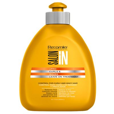 Salon In Recamier Curls and Waves Leave-On Treatment | Defines & Controls Curls | Frizz-Free Finish | Lightweight Leave-In Treatment | For Curly and Wavy Hair | 10.1 fl.oz.