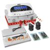 veicomtech Dual Ionic Foot Bath Detox Machine, Professional Ionic Foot Bath Spa Cleanse with 2 Waist Belts, 2 Arrays, 10 Liners (Black) view 1