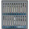 22pcs Tattoo Stainless Steel Tip Set Kit Round/Flat/Diamond RT FT DT Mix Tube view 4
