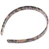 Uonlytech 1Pc Acetate Tortoise Shell Headband, Shower Thin Headband, Non- slip Leopard- Print Cellulose with Teeth, Hair accessories, for Girl & Women (Brown) view 1