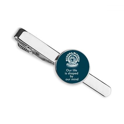 Body Mind Shaping Culture Necktie Tie Clip Bar Gift Business Man