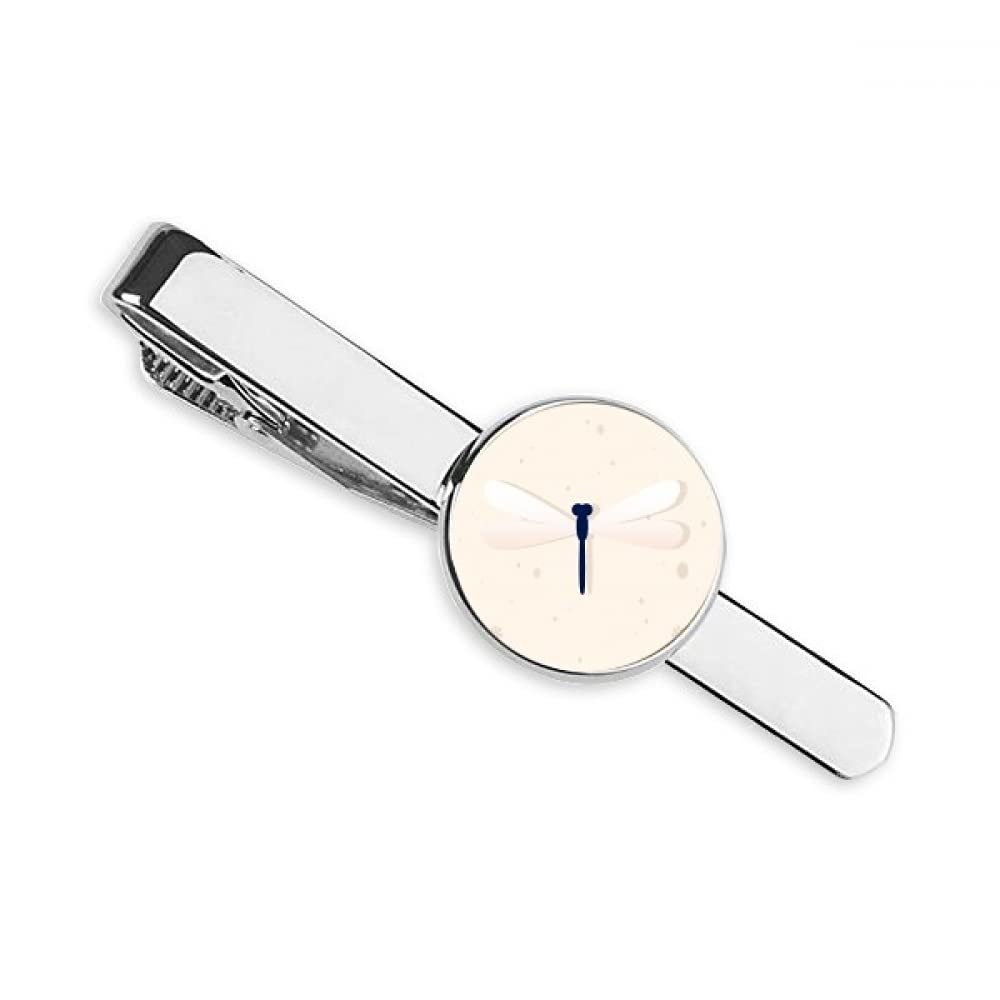 Dragonfly Symmery Cartoon Necktie Tie Clip Bar Gift Business Man