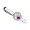I Am From Trinidad Tobago Necktie Tie Clip Bar Gift Business Man view 1