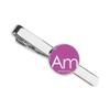 Chemistry Elements Period Table Actinide Americium Am Necktie Tie Clip Bar Gift Business Man view 1
