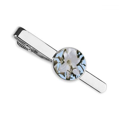 Chile Lily Lilium Necktie Tie Clip Bar Gift Business Man