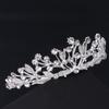 XIXIDIAN Crowns for Women,Silver Wedding Bridal Rhinestone Jewelry Tiaras,Crown Princess Headband Headpiece for Women Girls Birthday Pageant Party Wedding Prom Bridal view 3