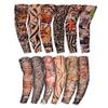 Kirozanny 12pcs Art Fake Temporary Tattoo Sun Protection Compression Arm Sleeves Temporary Tattoo Arm Sleeves(random color) view 1