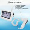 FOKH Skin Hair Analyser,5 in 50X/200xLens LCD Digital Microscope Rechargeable Portable Scalp Detector Scanner Professional Scalp Hair Follicle Oil Moisture Magnifying Detector Skin Pigment Tester,US view 3