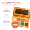 Beauty for Real Golden Hour Eyeshadow Palette - Eight Shades with Matte & Shimmer Finishes - Infused with Mango Butter & Vitamin E - Cruelty Free, Vegan view 2