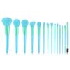 MIPPER 14 Pcs Candy Color Makeup Brushes Set Pro Eye Shadow Eyelash Concealer Powder Foundation Blending Cosmetic Brush Kit (light blue) view 1