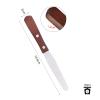 Stainless Steel Wax Applicator Wooden Handle Reusable Waxing Sticks for Home view 4