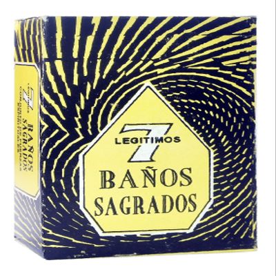 12 Pieces 7 LEGITIMOS BAOS SAGRADOS-7 Legitimate Sacred Baths (Directions Spanish ONLY)