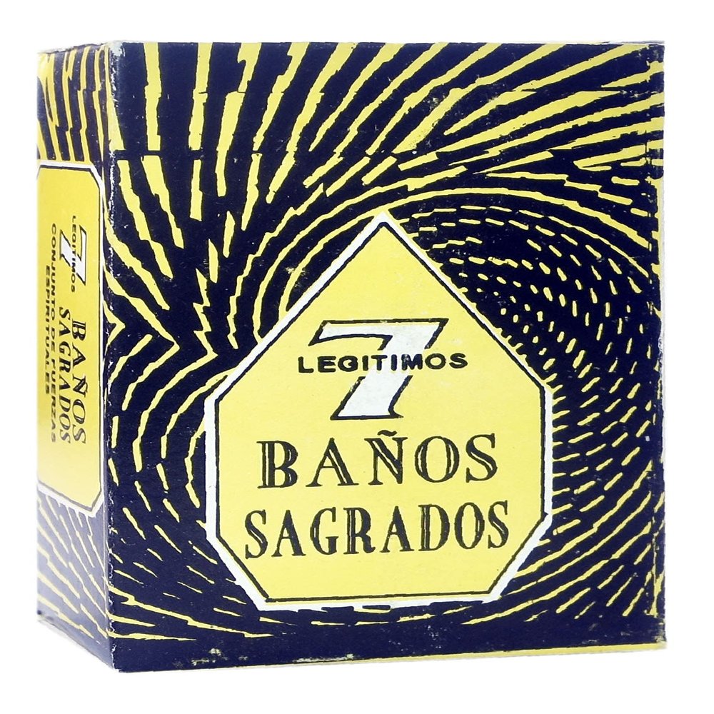 12 Pieces 7 LEGITIMOS BAOS SAGRADOS-7 Legitimate Sacred Baths (Directions Spanish ONLY)