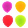 4Pcs face Brush Soft Silicone Facial Cleansing Brush face Washing Brush face Cleaning Silicone Facial Cleansing pad face Scrubber Home Brush Miss Massager pores view 1