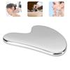 Accessorize Intl Gua Sha Facial Tools Scraping Massage Tool Stainless Steel SUS304 Smooth SPA Therapy For Face, Eye, Neck,Siliver view 4