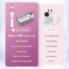 36-Piece Professional Manicure Pedicure Kit-Cordless Electric Nail File Kit,20000RPM, 11Pcs Bits,4 Speed,Rechargeable Pedicure Tool for Feet,Hand Foot Care Nail Drill Tool for Nail Grind Trim Polish view 2