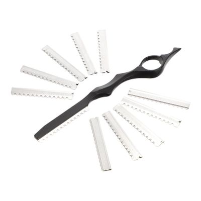 1 Set Hair Thinning Hair Styling Thinning Razor Hair Thinning Razor Hair Cutting Kit Manual Razor Hair Cutting Razor Hairstyling Razor Hair Haircutting Razor