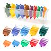 10 Professional Hair Clipper Guards Cutting Guides Compatible with Most Wahl Clippers with Organizer, Color Coded Clipper Combs Replacement - 1/16" to 1" view 1