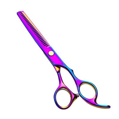 Hair Cutting Scissors, 1pc Professional Hairdressing Scissor Hair Scissors Hair Cutting Scissors Kit Hair Straight Thinning Scissors Barber Salon Tools BY KKZY (Color : Thinning)