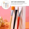 3pcs Fan Facial Facial Mud Applicator Acid Applicator Brush Cosmetic Tools Makeup Applicator for Mud Cream Women Girls view 2