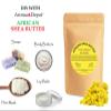 Raw African Shea Butter 2 lb Jar Yellow/Gold Grade A 100% Natural & Pure. Fresh Moisturizing, Ideal for Dry and Cracked Skin. Can be use in Body, Hair and Face. Imported from GHANA. view 2