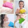 Tatuo 12 Pieces Korean Exfoliating Mitt Glove Italy Towel Body Skin Scrubber Exfoliating Scrubber for Remove Dead Skin Washcloth Korean(Small,Yellow, Green, Blue, Pink) view 4