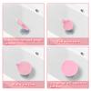 120 Pcs Facial Sponges Compressed,Face Cleansing Sponge,Makeup Removal Sponge Pads,Exfoliating Wash Round Sponge for Women,Girls,Pink view 3