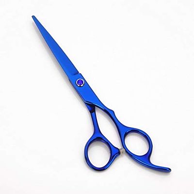 Hair Cutting Scissors, 1pc Professional Hairdressing Scissor Hair Scissors Hair Cutting Scissors Kit Hair Straight Thinning Scissors Barber Salon Tools BY KKZY (Color : Silver)