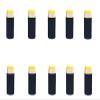 Healthcom 10 Pack 15ml Paperboard Lip Balm Tubes Kraft Paper Lipstick Tube Cardboard 0.5 Oz Empty Deodorant Container Solid Perfume Tube Cosmetic Box for DIY Chapstick Deodorant Crayon(Black) view 1