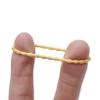 100 Pieces Hair Ties for Thick and Curly Hair,Rubber Hair Bands for Ponytail,Cotton Seamless Hair Bands,Elastic Ponytail Holders (100 Pieces-11) view 2
