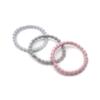 100 Pieces Hair Ties for Thick and Curly Hair,Rubber Hair Bands for Ponytail,Cotton Seamless Hair Bands,Elastic Ponytail Holders (100 Pieces-11) view 3