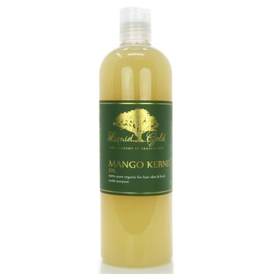 Liquid Gold Inc 16 fl.oz Premium Mango Seed Oil Pure & Organic Skin Hair Nails Health Care