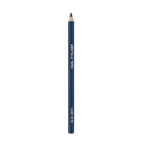Mode Cosmetics Eyeliner Pencil  Blue Grey  Line, Shape, Define Eyes with Nourishing Color, Aloe Vera & Ecocert Natural Skincare Emollients Sustainable Wood Eye Liner, No Cruelty, Vegan, 1.4g