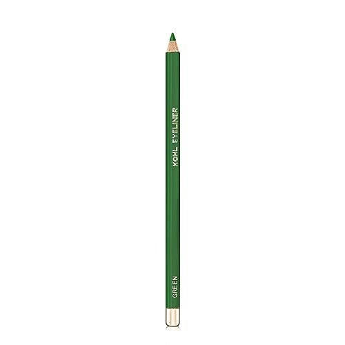 MODE Green Eyeliner Pencil Nourishing Matte Color, Aloe Vera Natural Skincare, Sustainable Wood Eye Liner, Cruelty Free, Vegan, Made in USA