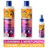 Mane 'n Tail Spirit Untamed Shampoo, Conditioner & Detangler Set  Caramel Apple Scented, Gentle Coconut Oil Formula for Kids, Soft, Silky Hair (Shampoo & Conditioner 11.02 oz Each, Detangler 3.4 oz) view 4