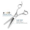 Thinning Shears for Men 6 Inch Hair Cutting Scissors Hair Thinning Scissors Thinning Shears KINSARO for Hairdresser Barber or Home Use view 4