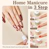 AZUREBEAUTY Dip Powder Liquid Set 15ml/0.5oz 8 Pcs Dipping Base Activator and Top Coat Brush Saver Nail File Necessary Tools for Dip Kit No Lamp Needed view 3