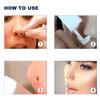 4-Pack Disposable Self Piercing Kit with Built-in Nose Studs, Very Safe Piercing Gun, Simple and Convenient Operation, Ideal for Family Use (White + Pink) view 3